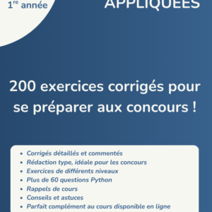 Livre ECG 1A - Mathématiques appliquées